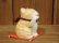 画像2: まる工房　陶猫　吉兆招き猫　茶トラ