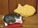 画像6: まる工房　陶猫　「たい焼き猫」ハチワレ