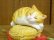 画像2: まる工房　陶猫　「たい焼き猫」茶トラ