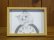 画像1: 東マユミ　額装鉛筆画　『猫と時計』 (1)