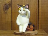 小澤創磨　陶猫　『一休み』