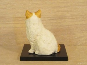 画像5: 小澤康麿　陶猫　『てびねり猫』白茶