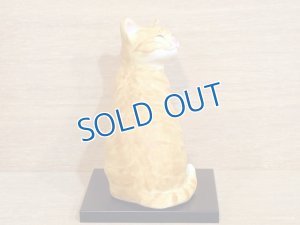 画像3: 小澤創磨　陶猫　『見返り猫（小）』茶トラ
