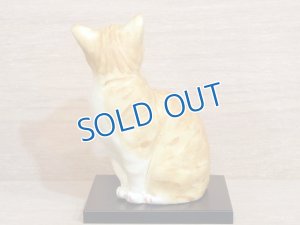 画像5: 小澤創磨　陶猫　『見返り猫（小）』茶トラ
