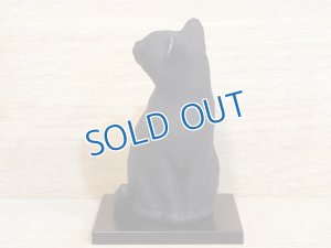 画像4: 小澤創磨　陶猫　『見返り猫（小）』黒