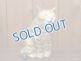 小澤康麿　陶猫　『笑うキジ猫』