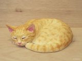 小澤創磨　陶猫　『こねこ　茶トラ』
