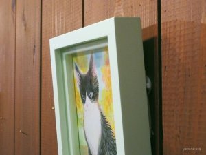 画像3: キムラトモミ　水彩画　『ミモザのあるお庭』