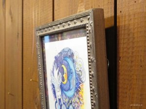 画像3: キムラトモミ　ペン画・水彩　『天使の月夜』