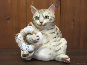 画像1: 小澤康麿　陶猫　『ビーチセイバー』