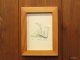 桐山暁　額装銅版画　『Seawind』