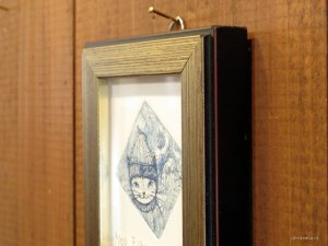 画像3: 桐山暁　額装銅版画　『Fishernyan』