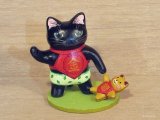 河辺花衣　『パンツ子猫とぬいぐるみ』黒