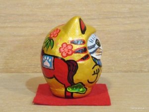 画像3: 河辺花衣　「干支だるま 中」金