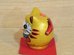 画像4: 河辺花衣　「干支だるま 中」金