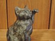 画像3: 小澤康麿　陶猫　古色 黒猫