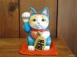 画像1: 河辺花衣　「にゃんこの節句　招き猫　5寸」