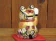 画像5: 河辺花衣　「招き猫　4寸（金）」