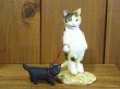 画像2: 小澤康麿　陶猫　「お散歩猫」ミケ