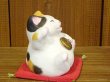 画像3: まる工房　陶猫　「満福猫」