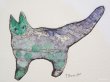 画像2: キムラトモミ　額装銅版画　『猫と魚』