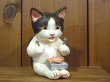 画像1: 小澤創磨　陶猫　『弁当うまい』