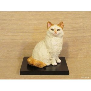 画像: 小澤康麿　陶猫　『てびねり猫』白茶
