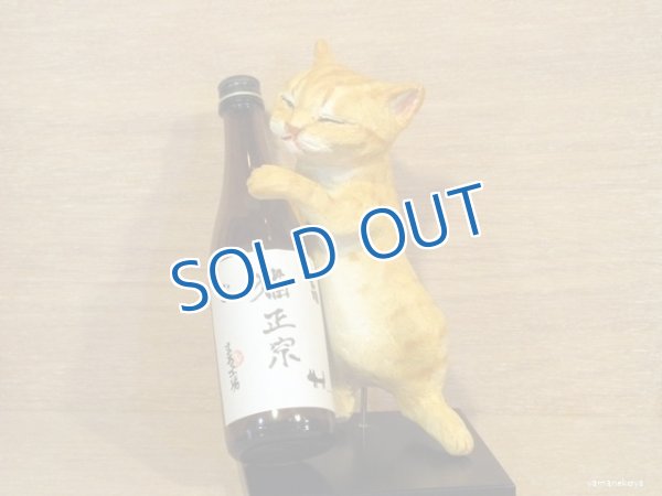 画像1: 小澤康麿　陶猫　『酒好きな猫』