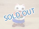 画像: 河辺花衣　『Smiling Cat』ふぐ　白猫