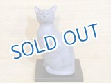 画像: 小澤創磨　陶猫　『見返り猫（小）』グレー
