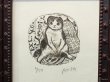 画像2: 桐山暁　額装銅版画　『Sco-Zwari』