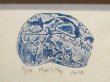 画像2: 桐山暁　額装銅版画　『Mom's Nap』