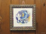 画像: キムラトモミ　ペン画・水彩　『天使の月夜』