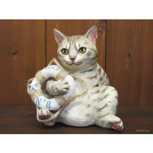 画像: 小澤康麿　陶猫　『ビーチセイバー』