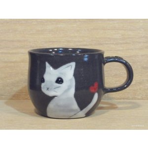画像: ぶどう工房　「白猫カップ」
