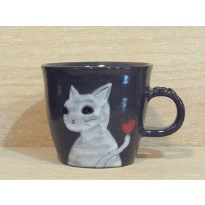 画像: ぶどう工房　「白猫カップ」