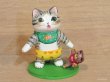 画像1: 河辺花衣　『パンツ子猫とぬいぐるみ』白キジ