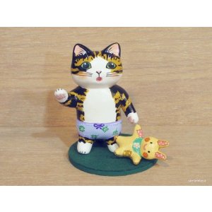 画像: 河辺花衣　『パンツ子猫とぬいぐるみ』