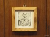画像: キムラトモミ　額装銅版画　『海もようのスカート』