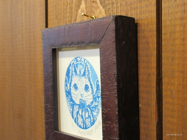 画像3: 桐山暁　額装銅版画　『Angel Blue』