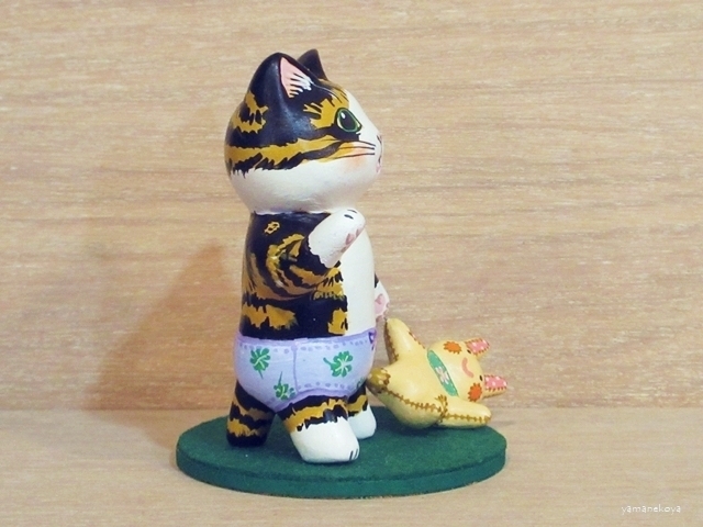 画像3: 河辺花衣　『パンツ子猫とぬいぐるみ』